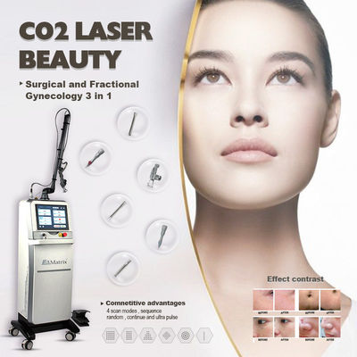 aprobación fraccionaria del Fda del punto de la máquina 0.1m m del laser del 10.6μM Lcd Co 2