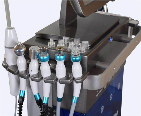 Manijas limpias de la máquina 9 de la belleza del Hydra 110v de la cara del oxígeno